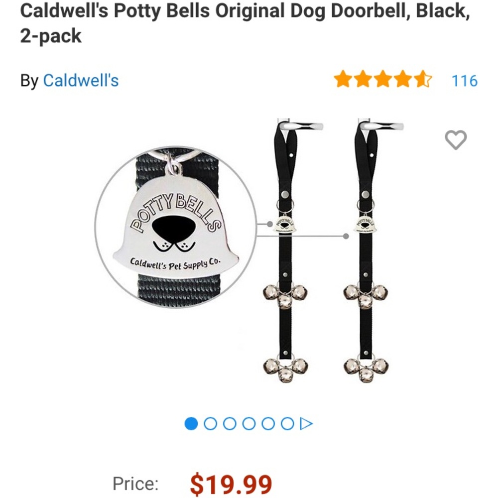 Dog Potty Bells (Bundle of 2)